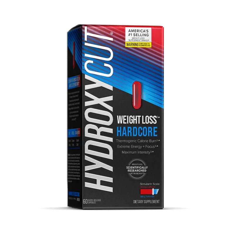 Hydroxycut Hardcore product packaging